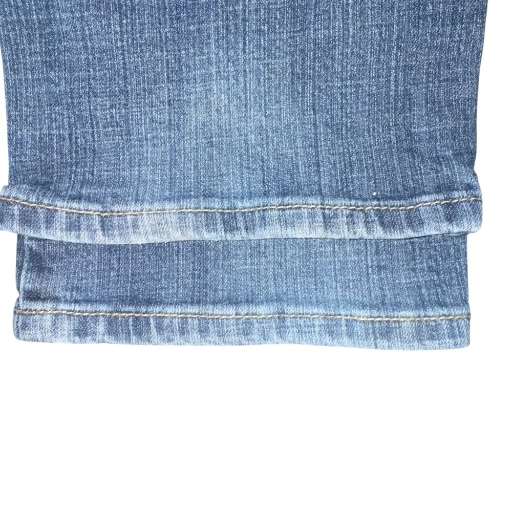 Christopher Blue Jeans Women 12 Mid Rise Straight Stretch Denim Classic Blue - Picture 8 of 10